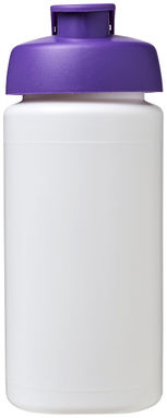 Пляшка спортивна Baseline Plus grip , колір білий пурпурний - 21007209- Фото №3