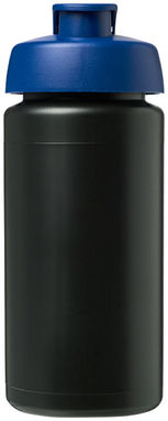 Пляшка спортивна Baseline Plus grip , колір суцільний чорний, синій - 21007213- Фото №3