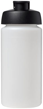Пляшка спортивна Baseline Plus grip , колір прозорий, суцільний чорний - 21007215- Фото №3