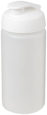 Бутылка спортивная Baseline Plus grip , цвет прозрачный, белый - 21007216- Фото №1