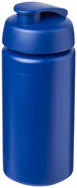Бутылка спортивная Baseline Plus grip , цвет синий - 21007219- Фото №1