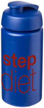 Пляшка спортивна Baseline Plus grip , колір синій - 21007219- Фото №2