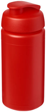 Пляшка спортивна Baseline Plus grip , колір червоний - 21007220- Фото №1
