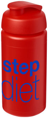 Пляшка спортивна Baseline Plus grip , колір червоний - 21007220- Фото №2