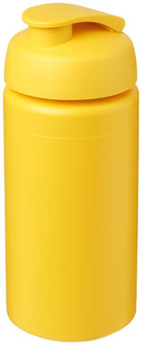 Бутылка спортивная Baseline Plus grip , цвет желтый - 21007221- Фото №1