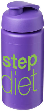 Пляшка спортивна Baseline Plus grip , колір пурпурний - 21007223- Фото №2
