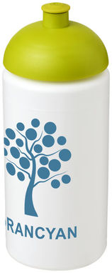 Пляшка спортивна Baseline Plus grip , колір білий, зелений лайм - 21007304- Фото №2