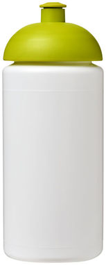 Пляшка спортивна Baseline Plus grip , колір білий, зелений лайм - 21007304- Фото №3