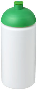 Бутылка спортивная Baseline Plus grip , цвет белый, зеленый - 21007306- Фото №1