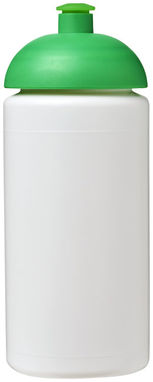 Пляшка спортивна Baseline Plus grip , колір білий, зелений - 21007306- Фото №3