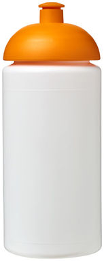 Пляшка спортивна Baseline Plus grip , колір білий, помаранчевий - 21007307- Фото №3