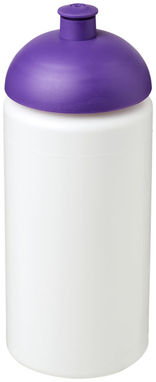 Пляшка спортивна Baseline Plus grip , колір білий пурпурний - 21007309- Фото №1