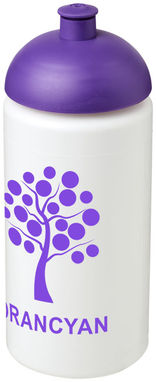 Пляшка спортивна Baseline Plus grip , колір білий пурпурний - 21007309- Фото №2