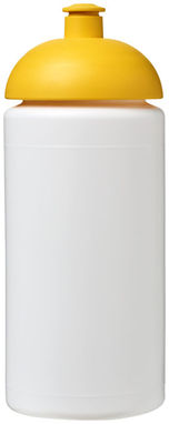Пляшка спортивна Baseline Plus grip , колір білий, жовтий - 21007310- Фото №3