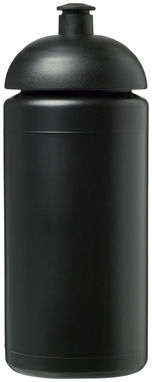 Бутылка спортивная Baseline Plus grip , цвет сплошной черный - 21007311- Фото №3