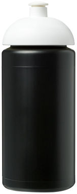 Бутылка спортивная Baseline Plus grip , цвет сплошной черный, белый - 21007312- Фото №3