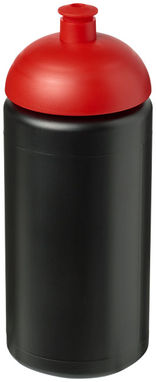 Пляшка спортивна Baseline Plus grip , колір суцільний чорний, червоний - 21007314- Фото №1