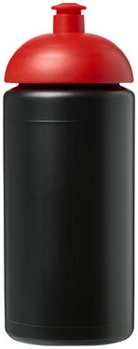 Бутылка спортивная Baseline Plus grip , цвет сплошной черный, красный - 21007314- Фото №3