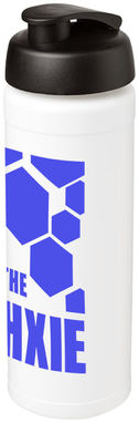Пляшка спортивна Baseline Plus grip , колір білий, суцільний чорний - 21007400- Фото №2