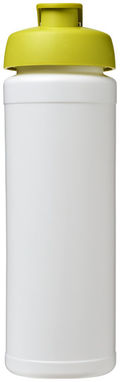 Пляшка спортивна Baseline Plus grip , колір білий, зелений лайм - 21007404- Фото №3