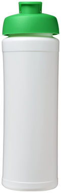 Пляшка спортивна Baseline Plus grip , колір білий, зелений - 21007406- Фото №3