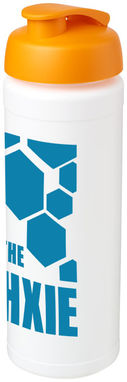 Пляшка спортивна Baseline Plus grip , колір білий, помаранчевий - 21007407- Фото №2
