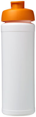 Пляшка спортивна Baseline Plus grip , колір білий, помаранчевий - 21007407- Фото №3