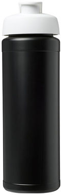 Бутылка спортивная Baseline Plus grip , цвет сплошной черный, белый - 21007412- Фото №3