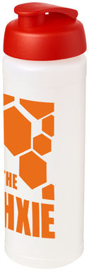 Пляшка спортивна Baseline Plus grip , колір прозорий, червоний - 21007418- Фото №2