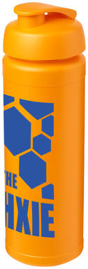 Бутылка спортивная Baseline Plus grip , цвет оранжевый - 21007421- Фото №2