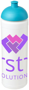 Пляшка спортивна Baseline Plus grip , колір білий, аква - 21007505- Фото №2