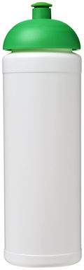 Пляшка спортивна Baseline Plus grip , колір білий, зелений - 21007506- Фото №3