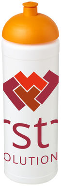 Бутылка спортивная Baseline Plus grip , цвет белый, оранжевый - 21007507- Фото №2