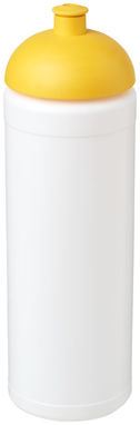 Пляшка спортивна Baseline Plus grip , колір білий, жовтий - 21007510- Фото №1