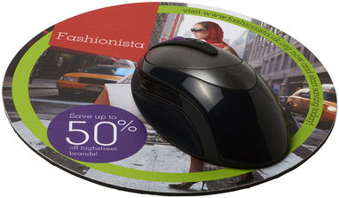 Килимок для миші Q-Mat , колір суцільний чорний - 21052800- Фото №1