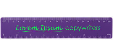Лінійка Rothko  20 см, колір пурпурний - 21058505- Фото №2
