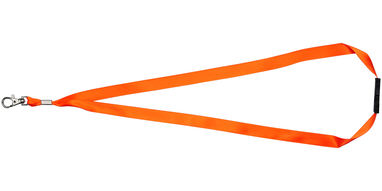 Шнур-стрічка Oro , колір неоново-помаранчевий - 21060410- Фото №3
