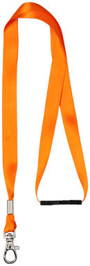 Шнур-стрічка Oro , колір неоново-помаранчевий - 21060410- Фото №4
