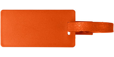 Багажная бирка River с окошком, цвет оранжевый - 21085902- Фото №3