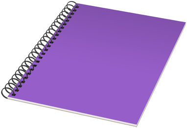 Блокнот Rothko  А4, цвет пурпурный, сплошной черный - 21242172- Фото №1