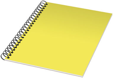 Блокнот Rothko  А4, колір жовтий, суцільний чорний - 21242192- Фото №2