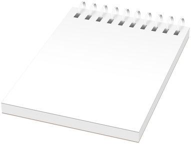 Блокнот Desk-Mate  А7, колір білий - 21273000- Фото №1