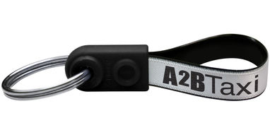 Брелок Ad-Loop Mini, цвет сплошной черный - 21277101- Фото №1