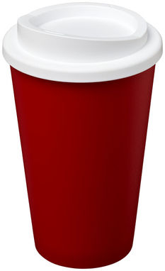 Термокружка Americano , колір червоний, білий - 21000117- Фото №1