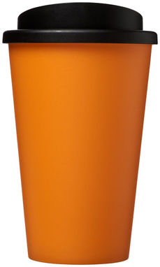 Термокружка Americano , цвет оранжевый, сплошной черный - 21000122- Фото №3