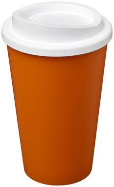 Термокружка Americano , цвет оранжевый, белый - 21000123- Фото №1