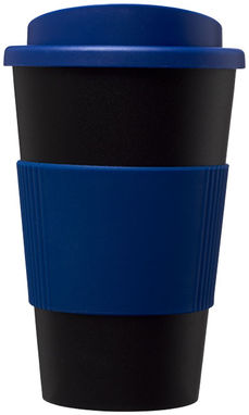Термокружка Americano , колір суцільний чорний, синій - 21000202- Фото №3
