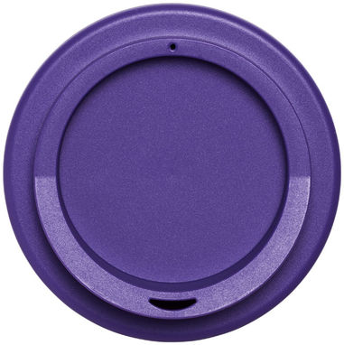 Термокружка Americano , колір суцільний чорний, пурпурний - 21000206- Фото №4