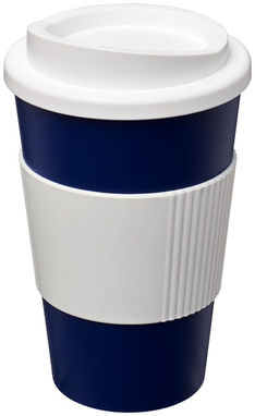 Термокружка Americano , колір синій, білий - 21000215- Фото №1