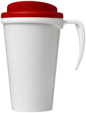 Термокружка Brite-Americano grande, колір білий, червоний - 21000603- Фото №3